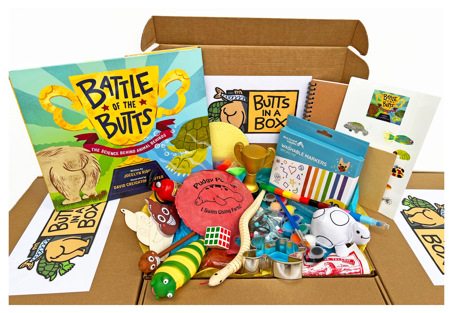 Butts In A Box - The Complete Package (Booty Box + Ani-Mail)